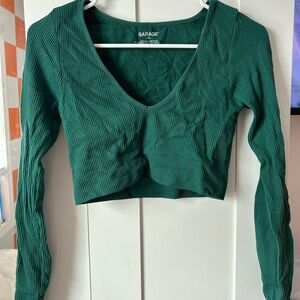 Garage Dark Green Long Sleeve